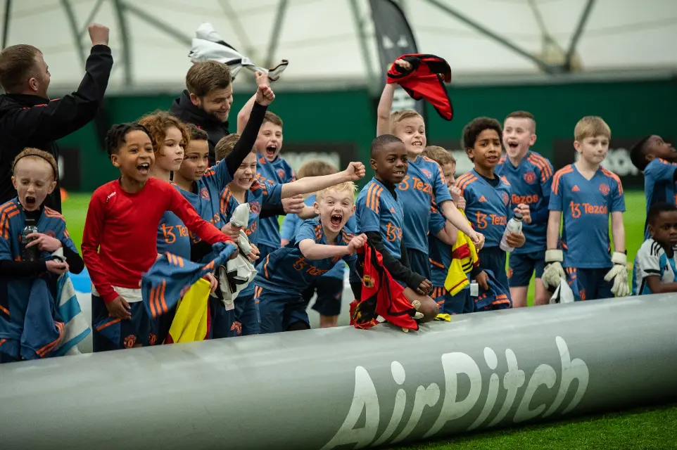 Manchester United partnership with 3v3 UK