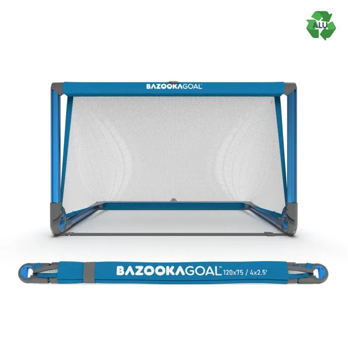 BAZOOKAGOAL ALUMINIUM 4x2.5FT (silver)